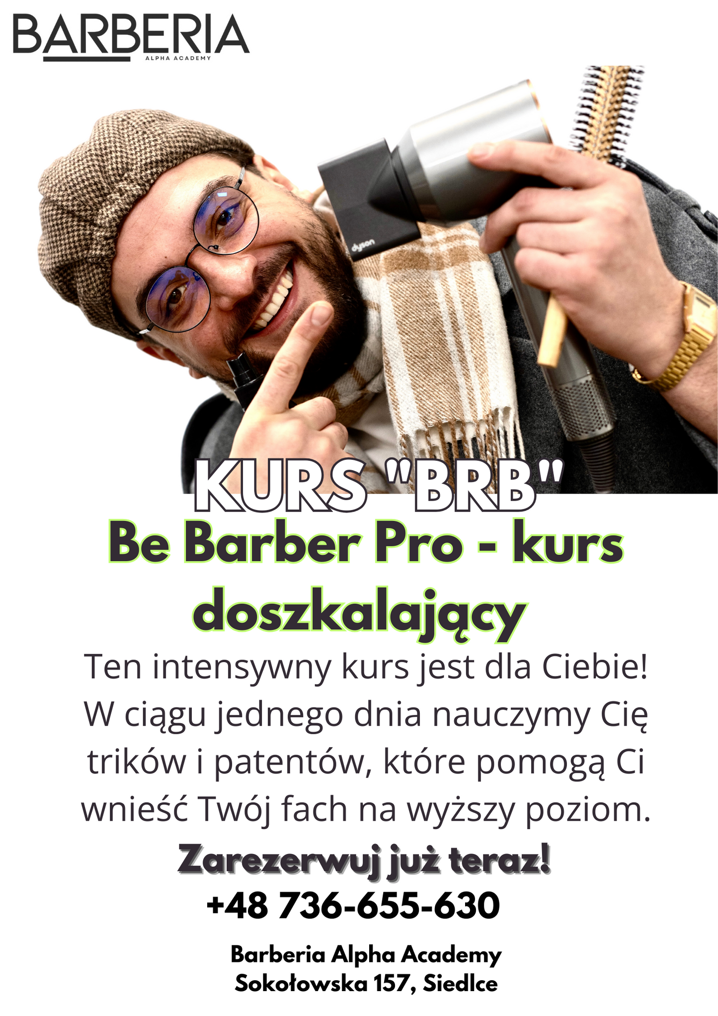 Kurs "BBP"- Be Barber Pro - kurs doszkalający