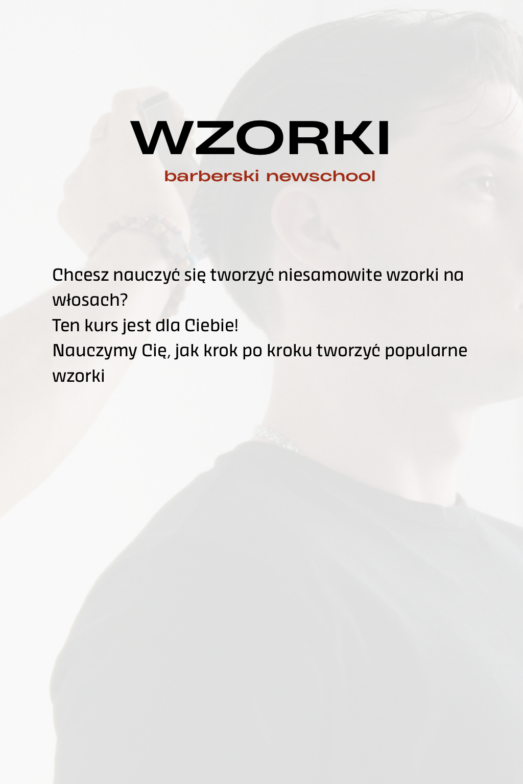 "Wzorki" - barberski newschool