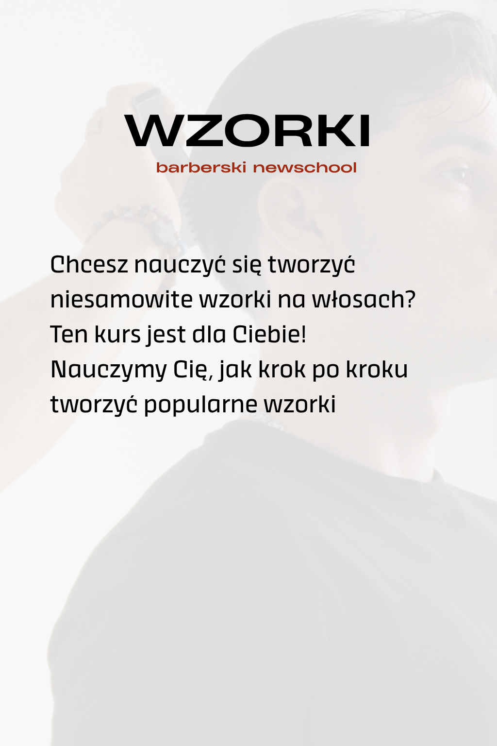 "Wzorki" - barberski newschool